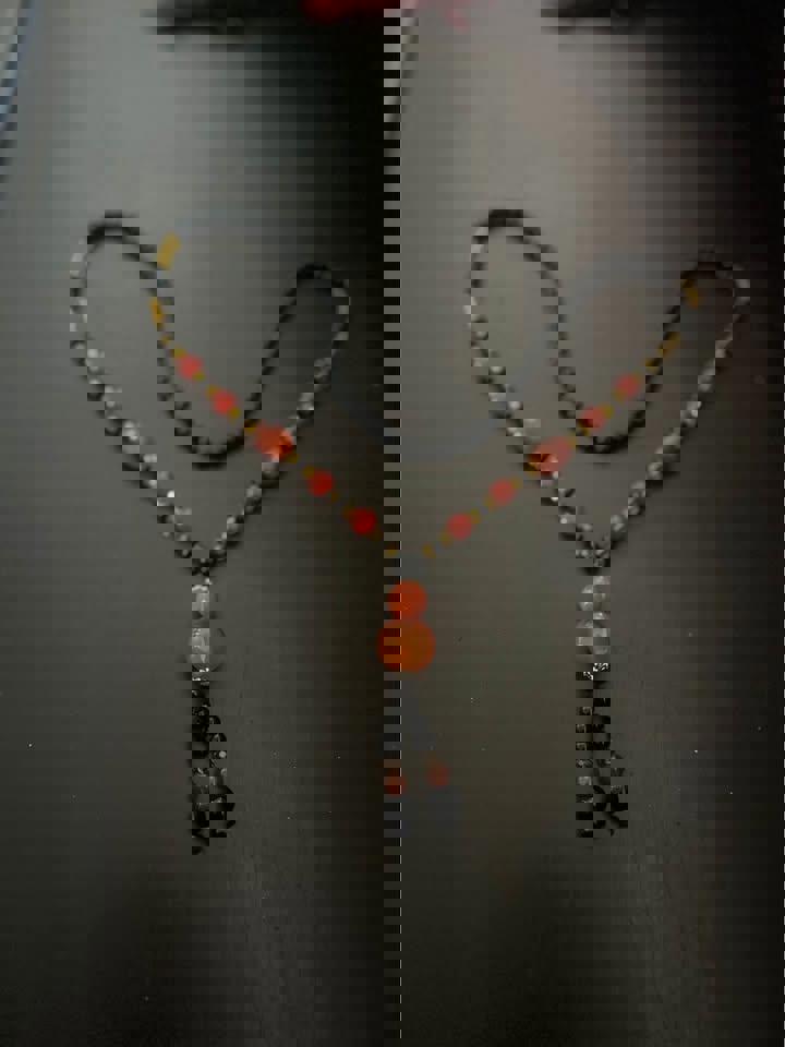 Natural green Jade earrings 18k gold filled 925 silver $239 and red jade necklaces $159