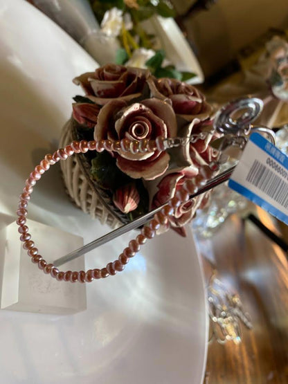 Purple pink freshwater pearl vintage Bracelet 3-3.5mm tiny pearl real seed pearl