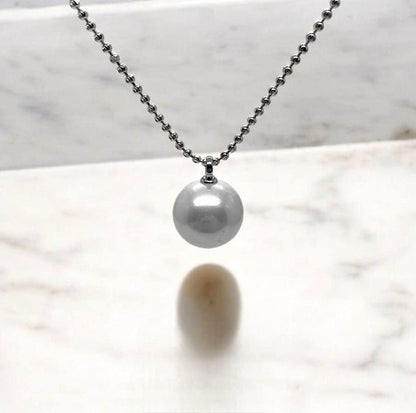 18mm S925 Giant Freshwater Pearl Necklace with certificate