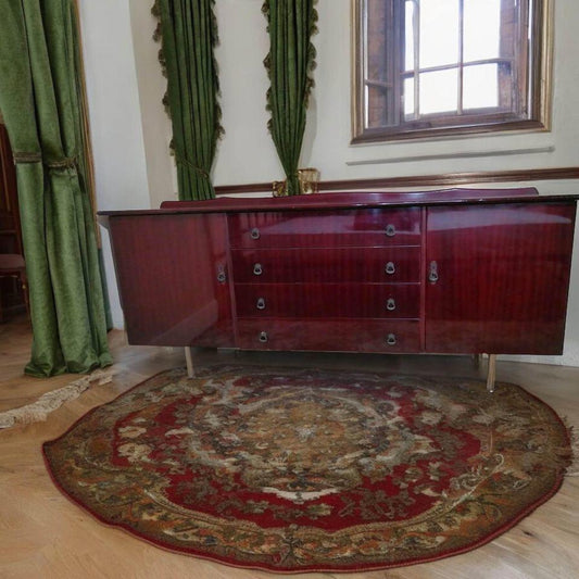 Excellent condition antique sideboard tall boy dresser solid timber